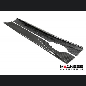 Chevrolet Corvette C8 Carbon Fiber Side Skirt Extensions - Anderson Composites